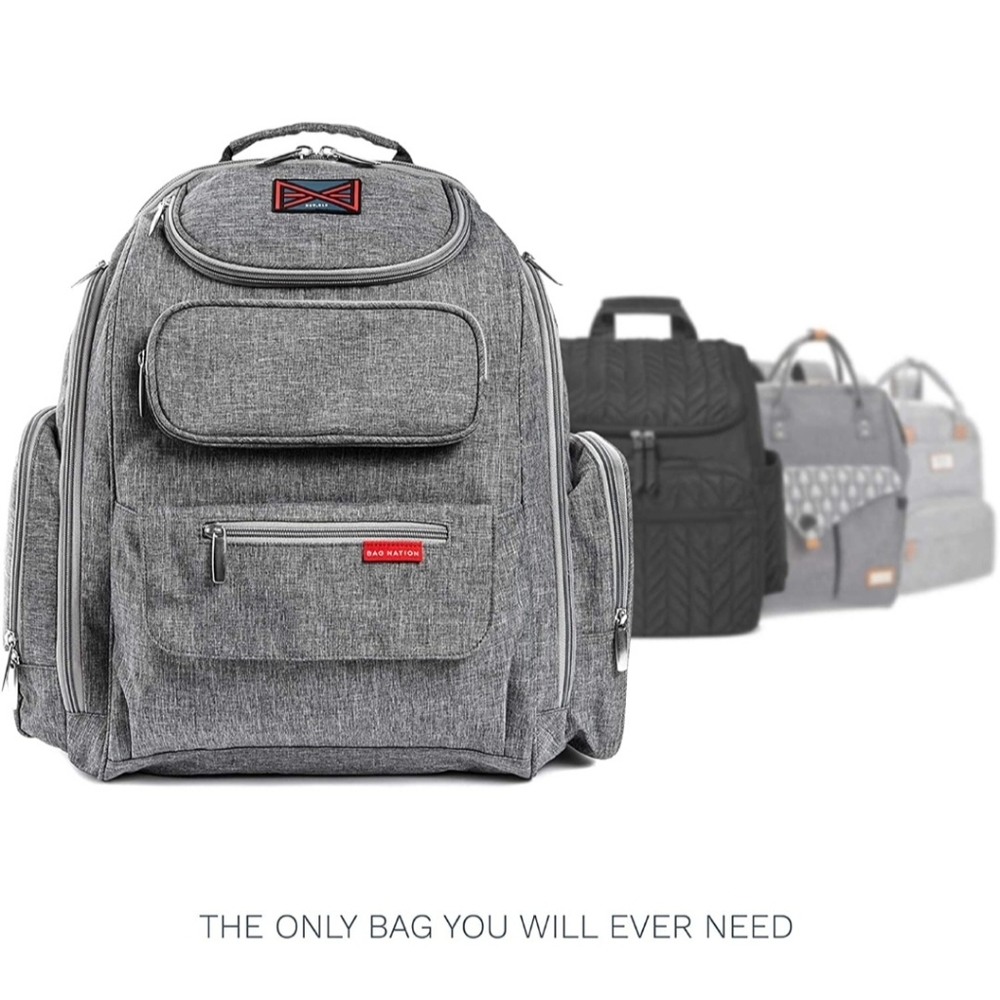 Bag Nation Diaper Bag Backpack
